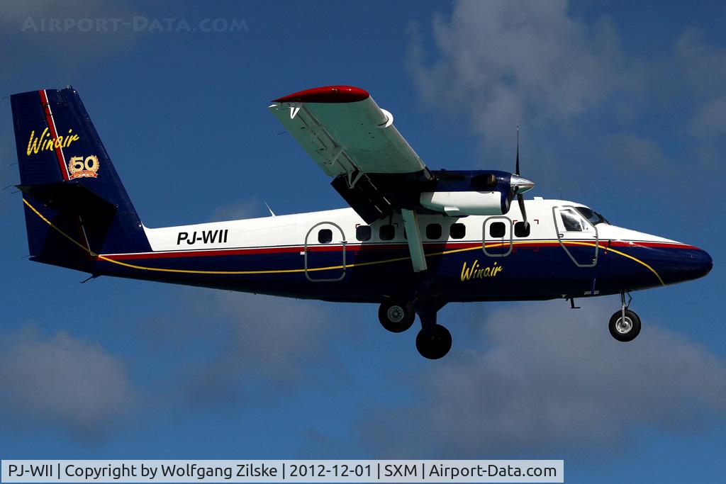 PJ-WII, 1980 De Havilland Canada DHC-6-310 Twin Otter C/N 682, visitor