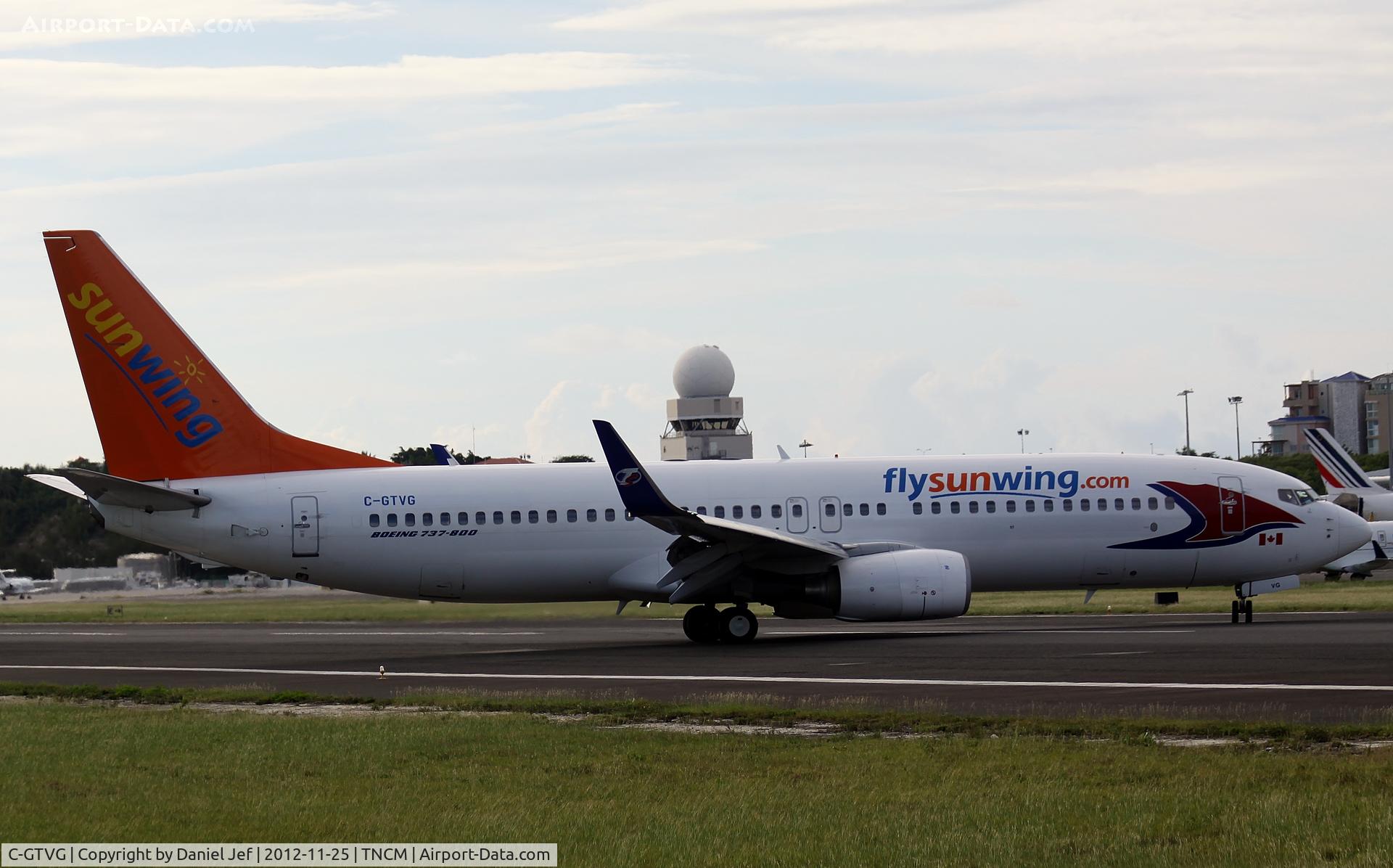 C-GTVG, 2007 Boeing 737-8Q8 C/N 30719, C-GTVG