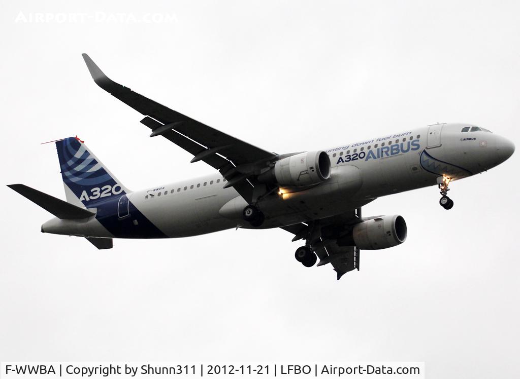 F-WWBA, 1987 Airbus A320-211 C/N 001, C/n 0001 - On landing with wingtip (left wing) and sharklet (right wing)
