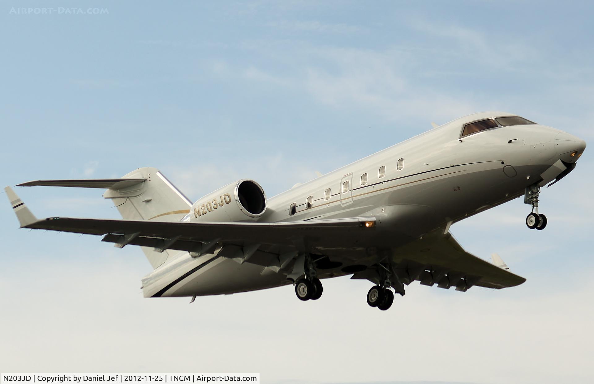 N203JD, 1991 Canadair Challenger 601-3A (CL-600-2B16) C/N 5099, N203JD