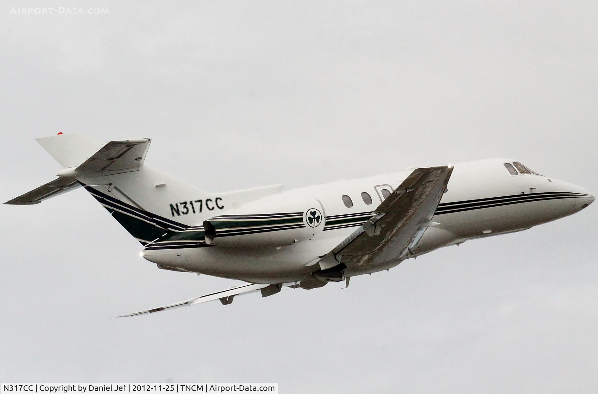 N317CC, 2001 Raytheon Hawker 800XP C/N 258532, N317CC