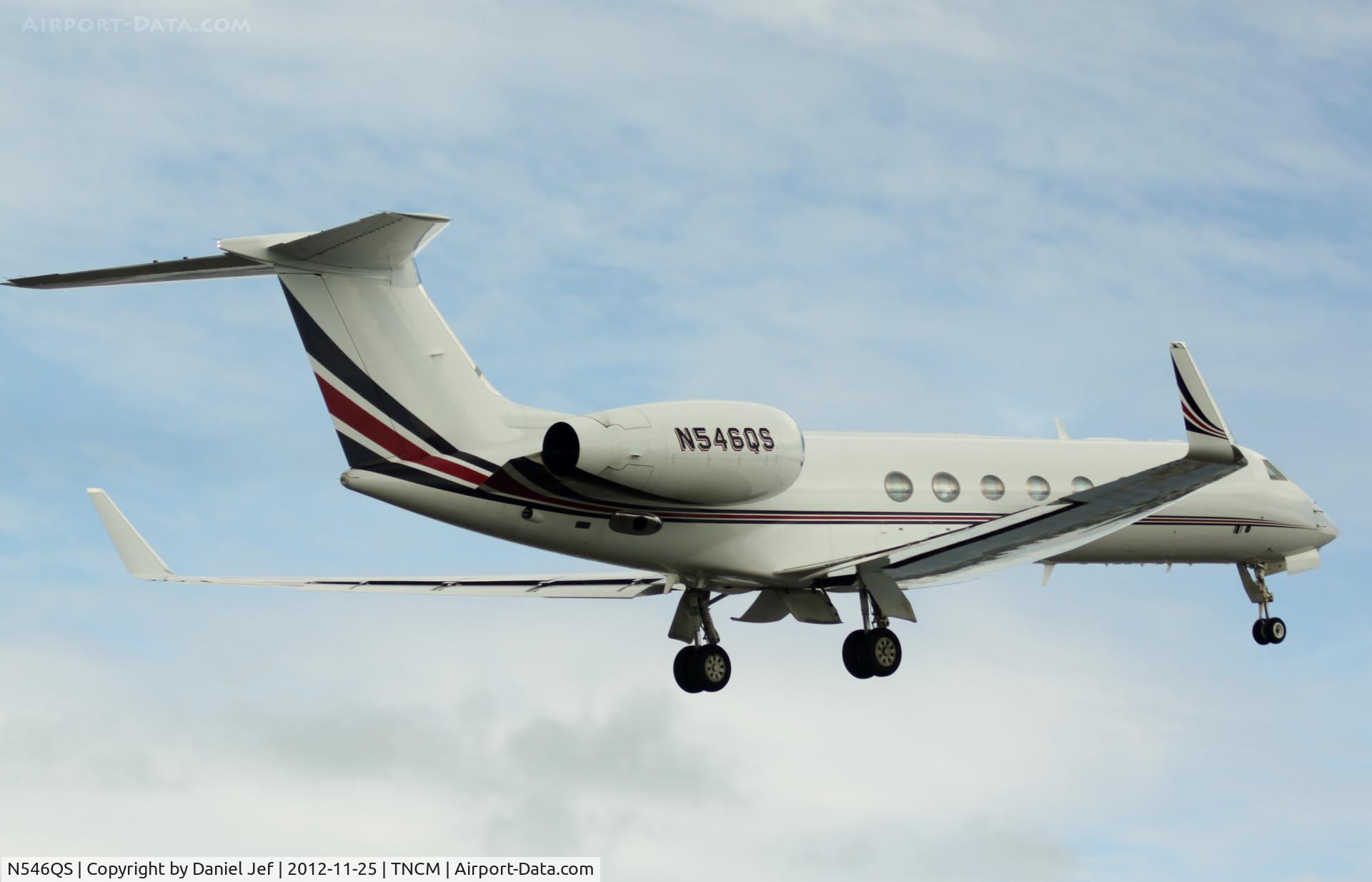 N546QS, 2008 Gulfstream Aerospace GV-SP (G550) C/N 5190, N546QS