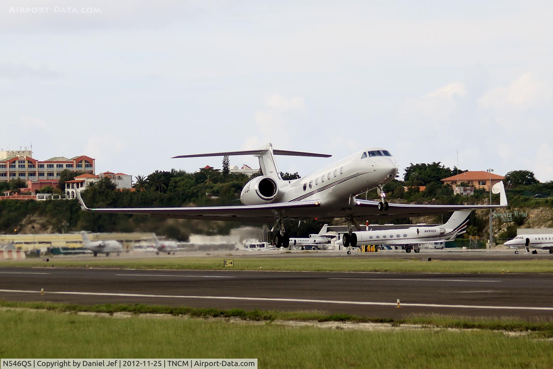N546QS, 2008 Gulfstream Aerospace GV-SP (G550) C/N 5190, N546QS