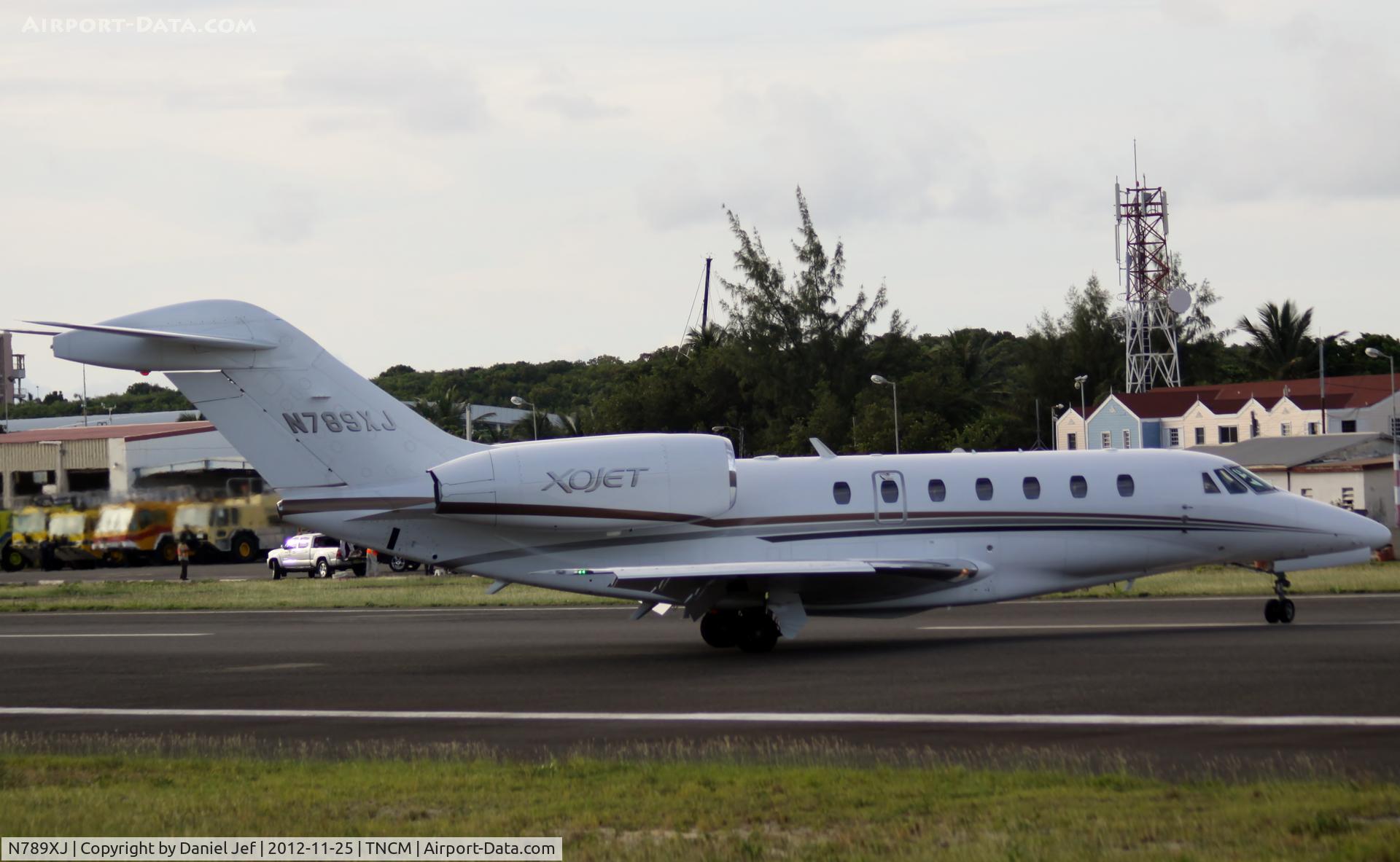 N789XJ, 2008 Cessna 750 Citation X Citation X C/N 750-0289, N789XJ