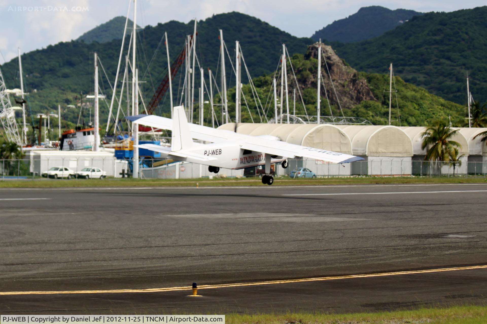 PJ-WEB, 1989 Pilatus Britten-Norman BN-2B-20 Islander C/N 2208, PJ-WEB