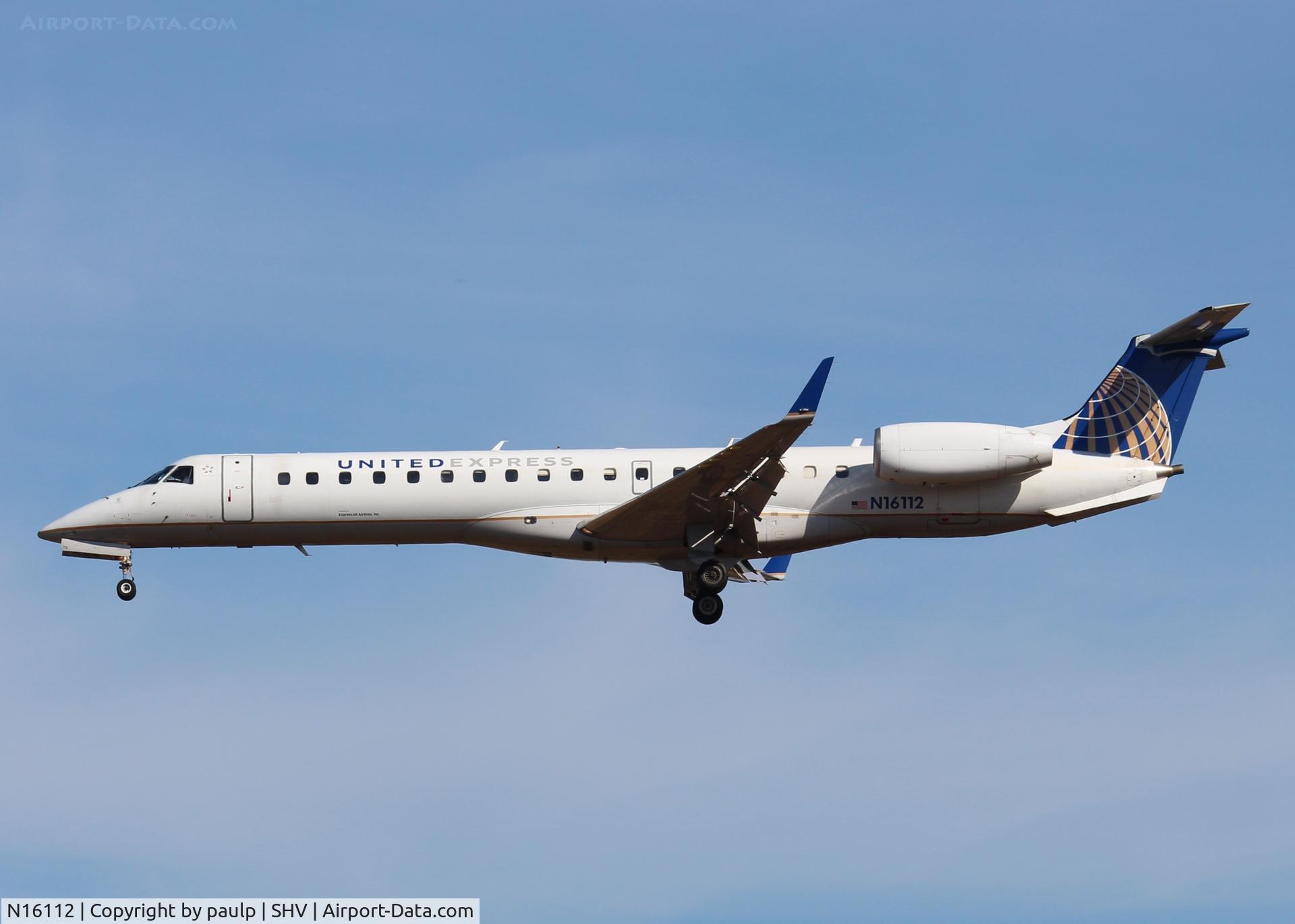 N16112, 2002 Embraer ERJ-145XR (EMB-145XR) C/N 145660, 