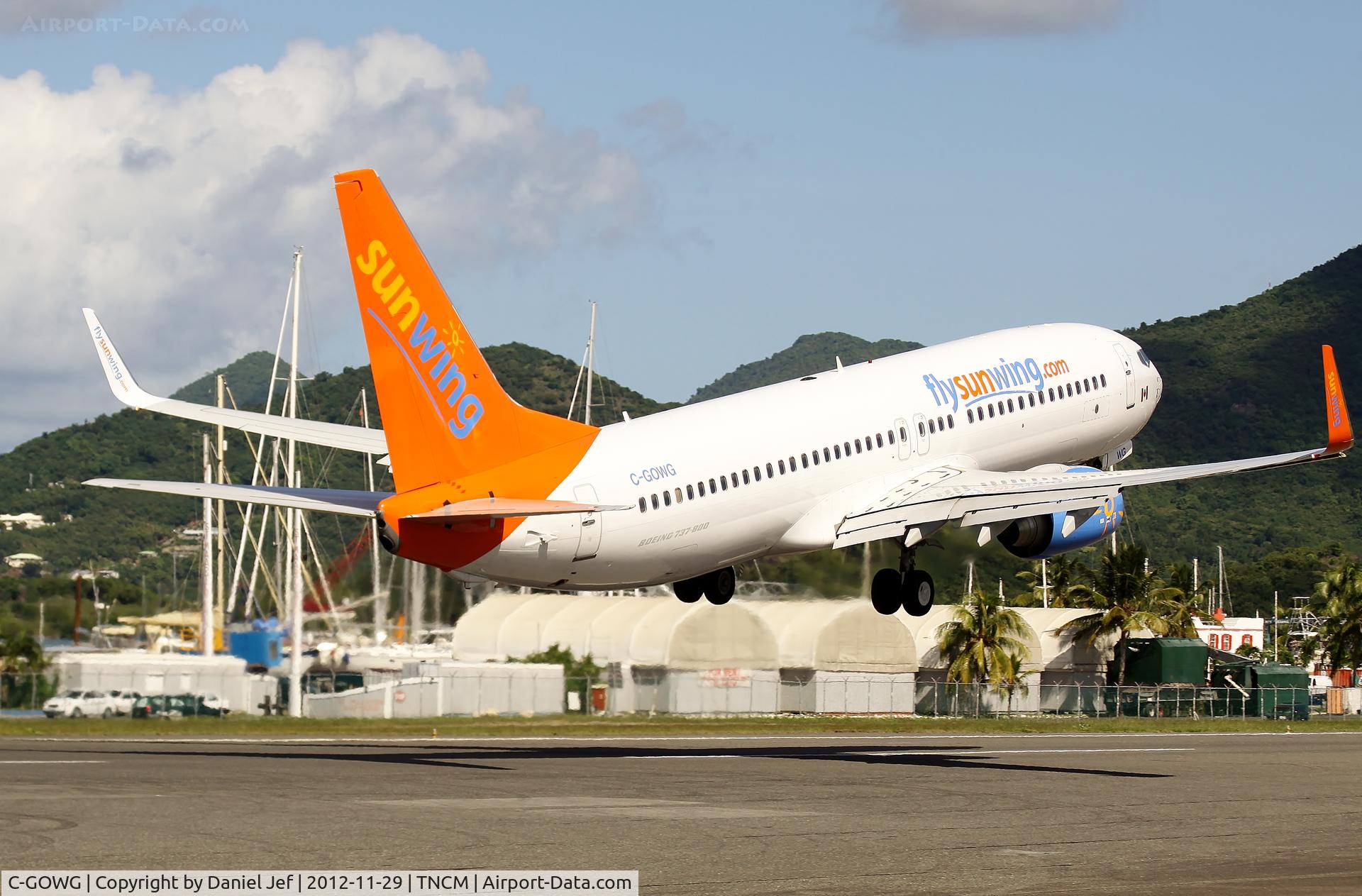 C-GOWG, 2010 Boeing 737-86J C/N 37757, C-GOWG