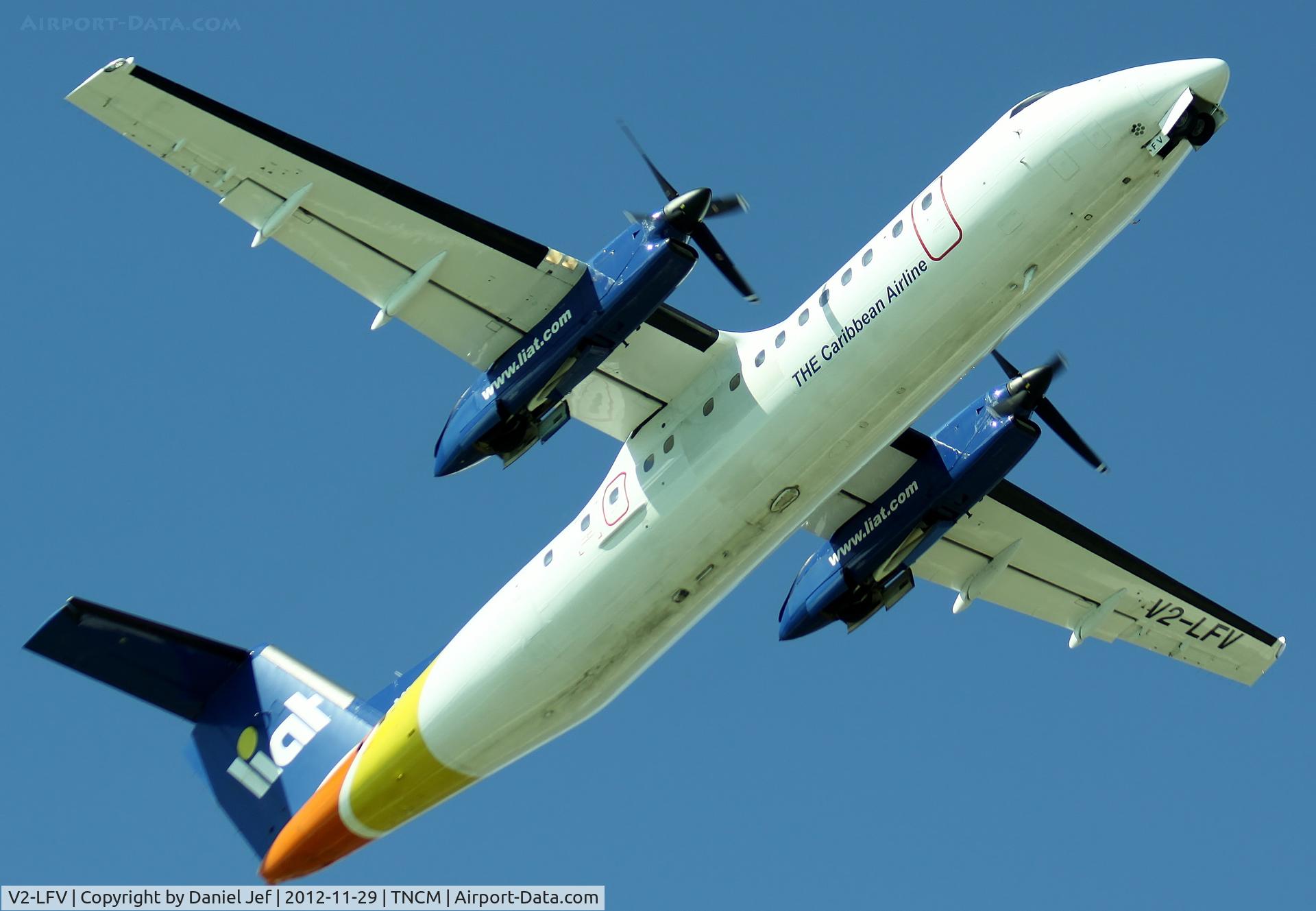 V2-LFV, 1991 De Havilland Canada DHC-8-311 Dash 8 C/N 283, V2-LFV