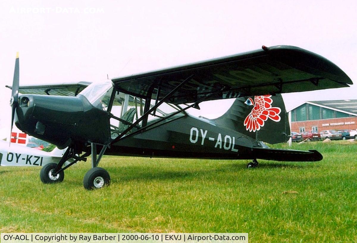 OY-AOL, 1951 SAI KZ X Mk 2 C/N 205, S.A.I. KZ.X Mk.2 [205] Stauning~OY 10/06/2000