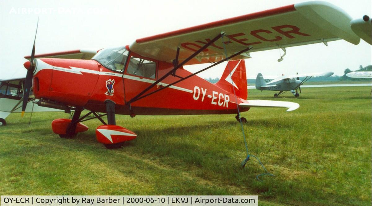 OY-ECR, 1946 SAI KZ III U-2 C/N 106, S.A.I. KZ.III U-2 [106] Stauning~OY 10/06/2000