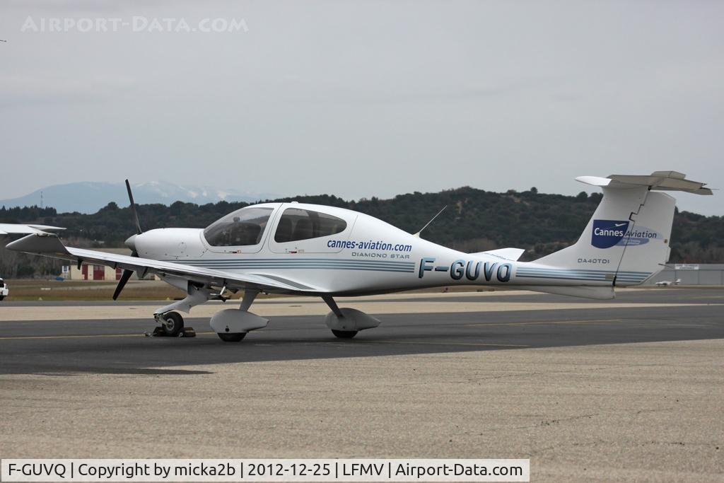 F-GUVQ, Diamond DA-40D Diamond Star C/N D4.131, Parked