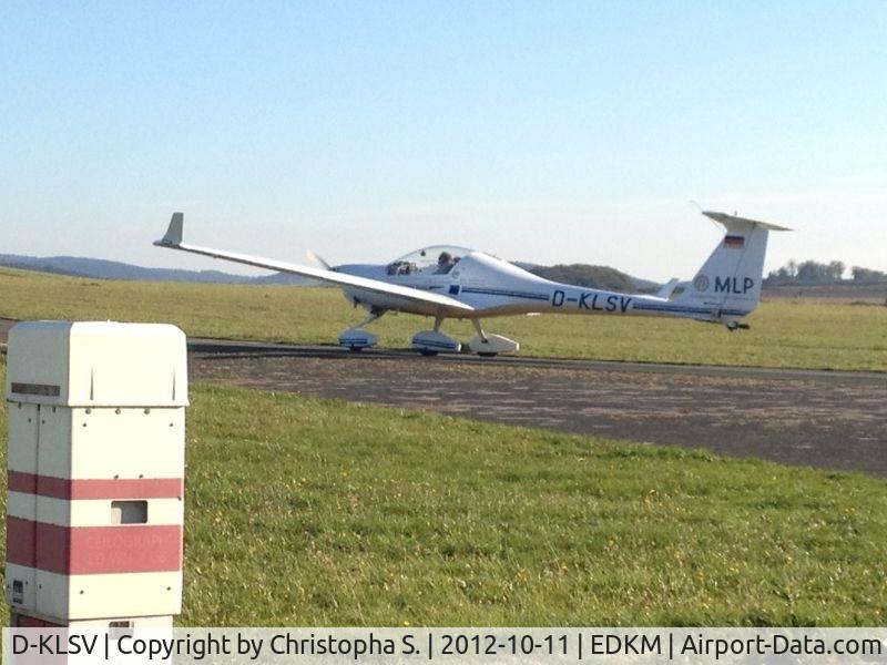 D-KLSV, Diamond HK-36TTC 115 Super Dimona C/N 36660, EDKM 11.10.2012 HK36TTC D-KLSV