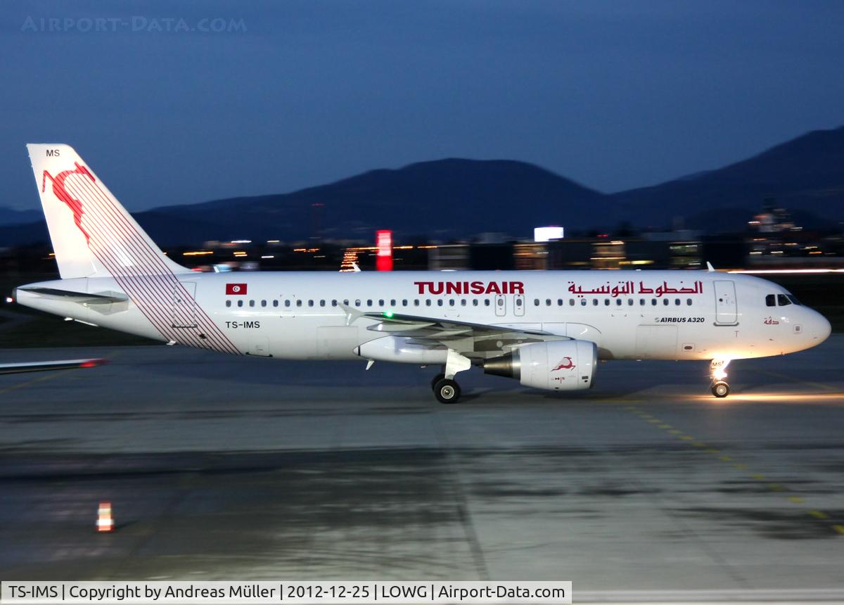 TS-IMS, 2011 Airbus A320-214 C/N 4689, Diverted from VIE.