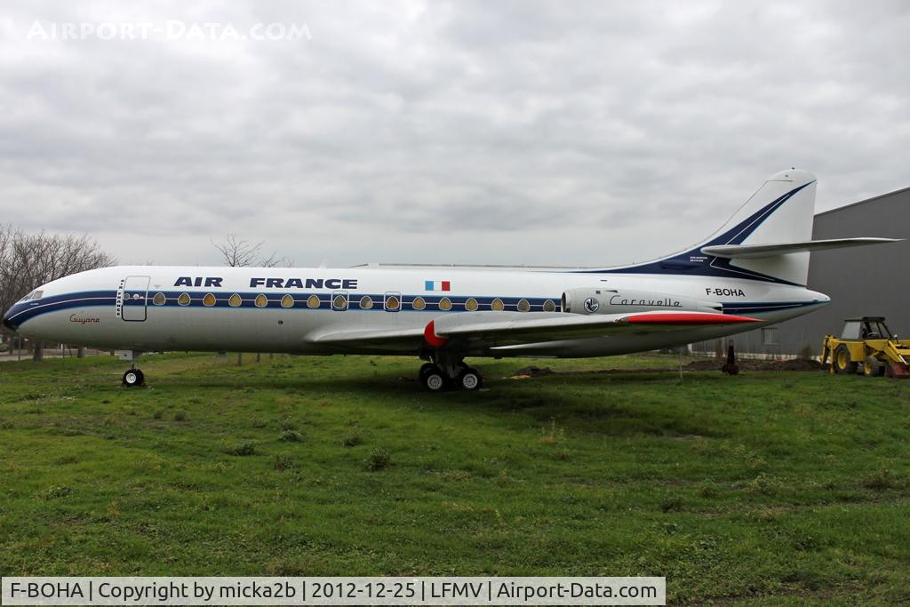 F-BOHA, 1968 Sud Aviation SE-210 Caravelle III C/N 242, Preserved, new painting since october 2012
