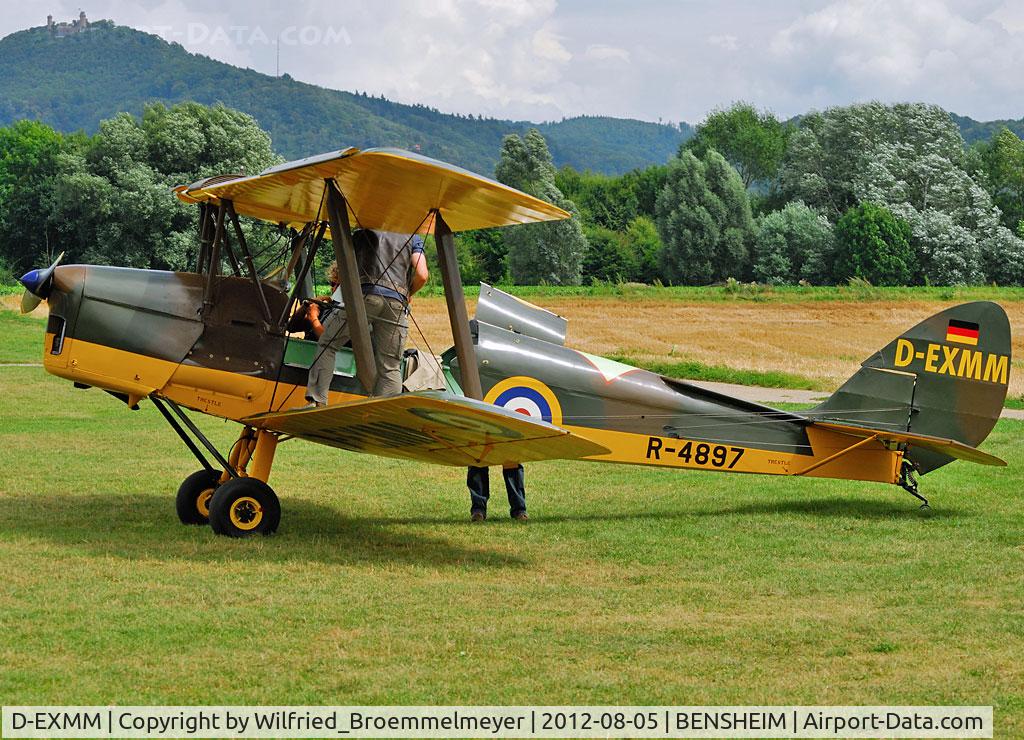 D-EXMM, 1939 De Havilland DH-82A Tiger Moth II C/N 82814, Picture taken during 
