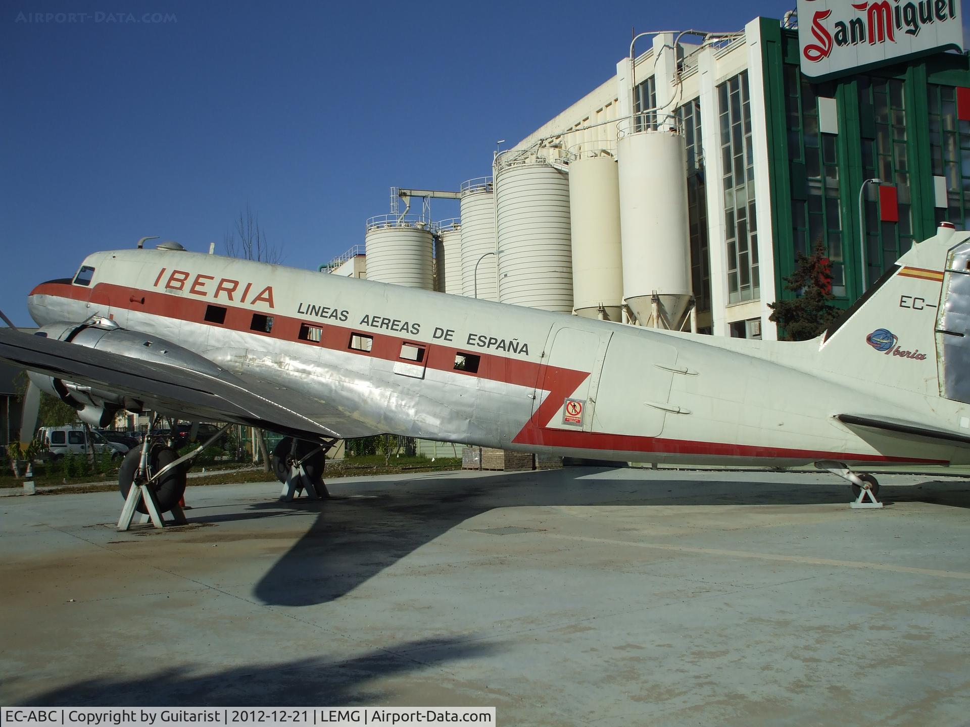 EC-ABC, 1945 Douglas C-47B Skytrain C/N 17094, At the Malaga airport Aviation Museum
