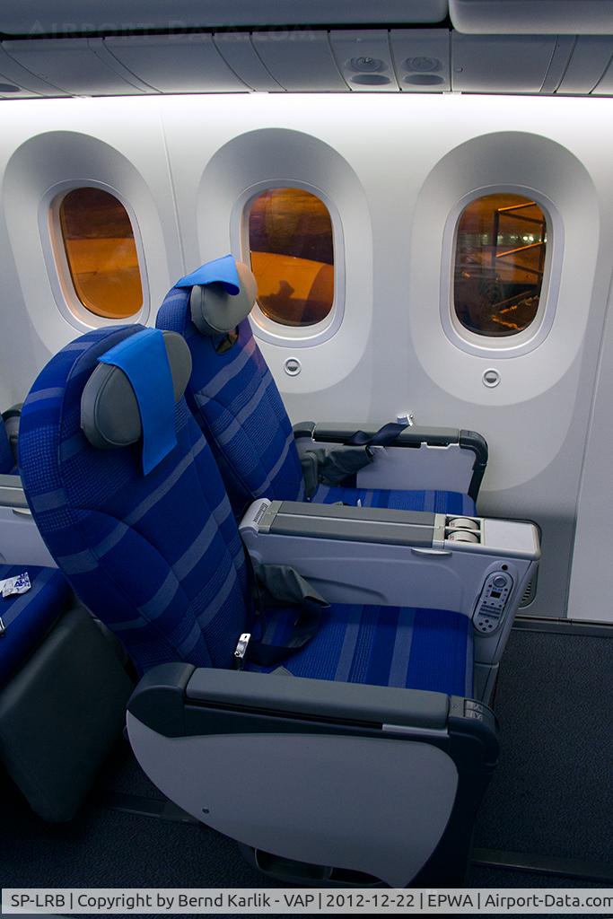 SP-LRB, 2012 Boeing 787-8 Dreamliner C/N 37894, Premium Economy Class