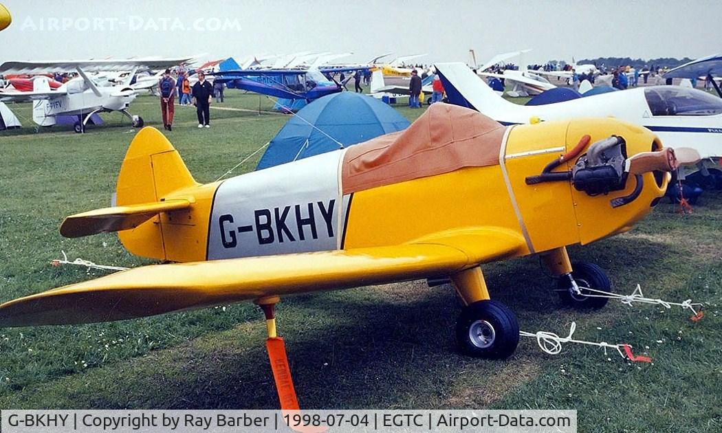 G-BKHY, 1991 Taylor Monoplane U/L C/N PFA 1416, Taylor JT.1 Monoplane [PFA 1416] Cranfield~G 04/07/1998
