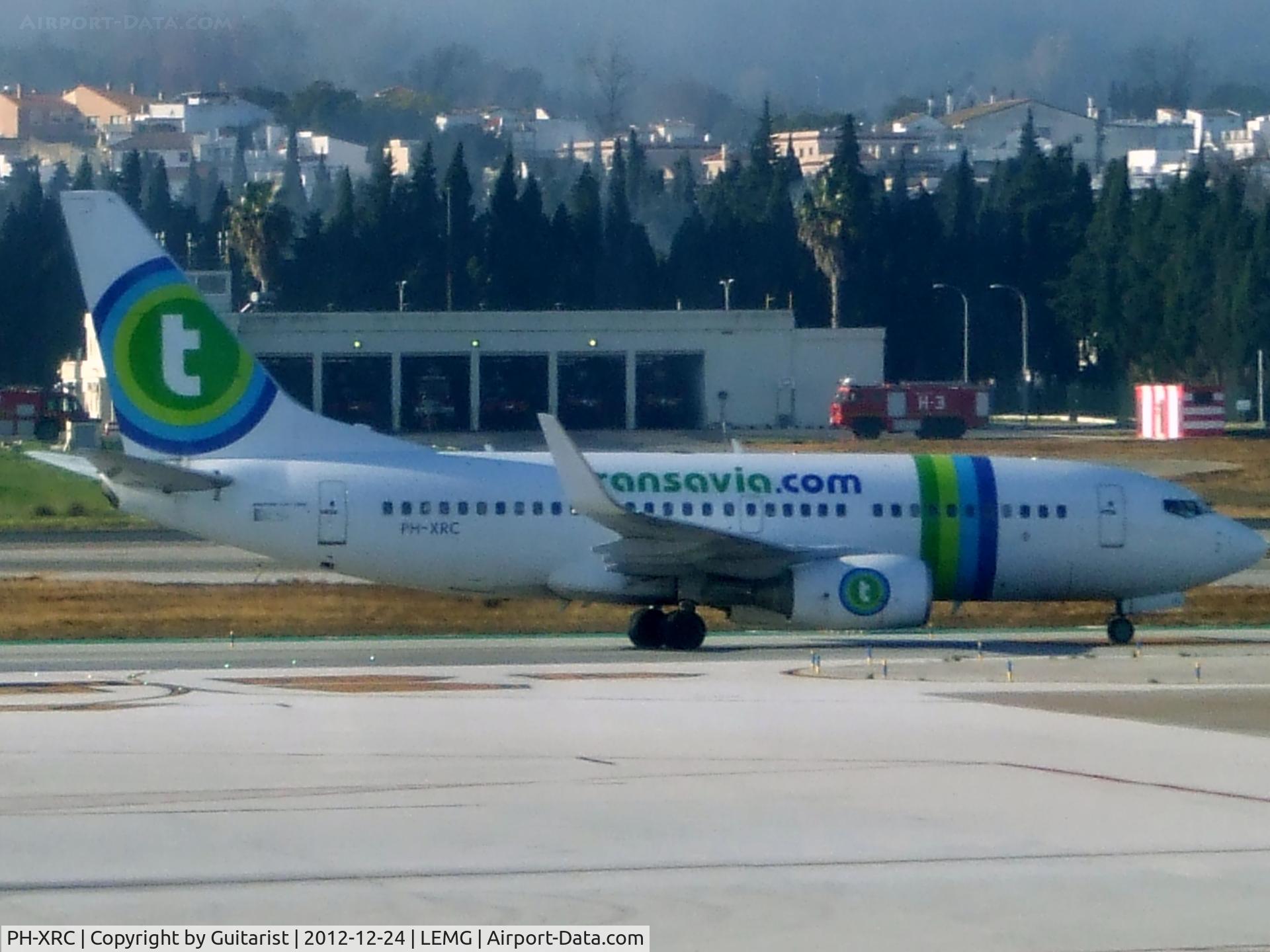 PH-XRC, 2003 Boeing 737-7K2 C/N 29347, The second of 3 Transavia 737's to arrive at AGP