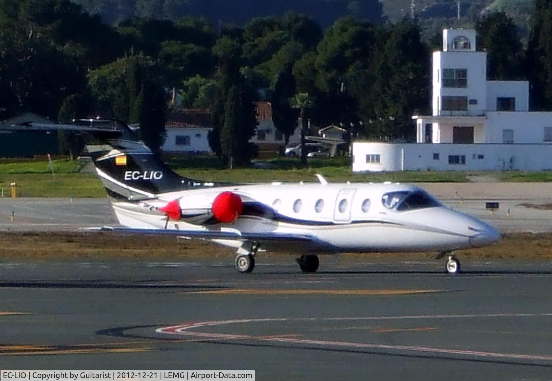 EC-LIO, 2003 Raytheon Beechjet 400A C/N RK-354, On the GA ramp at AGP