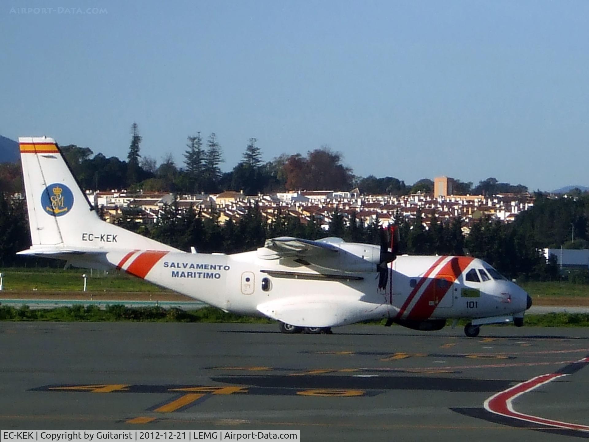 EC-KEK, CASA CN-235-300 C/N C166, Just sat there in the December sunshine