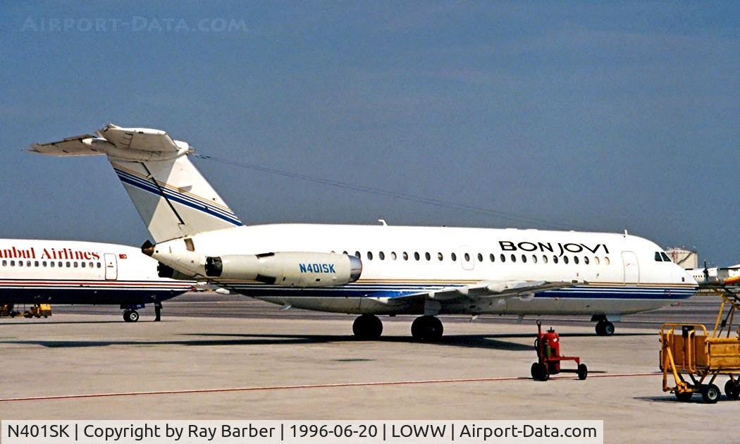N401SK, 1966 BAC 111-401AK One-Eleven C/N BAC.073, BAC 1-11 401AK One-Eleven [073] (Bon Jovi) Vienna-Schwechat~OE 20/06/1996