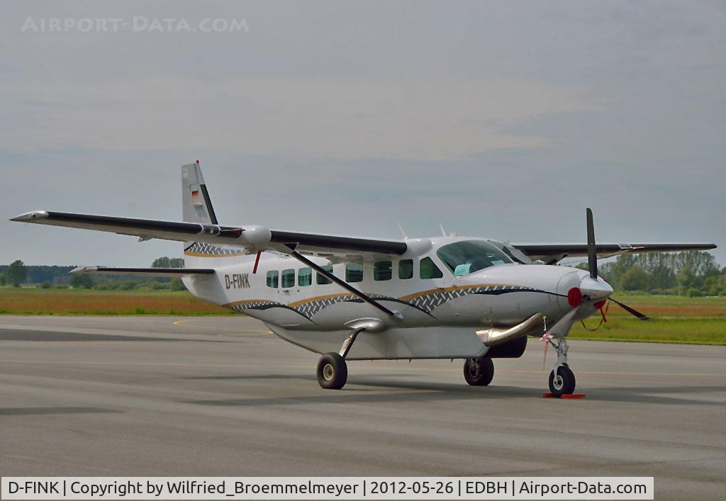D-FINK, 2007 Cessna 208B Grand Caravan C/N 208B-1259, Parked at Barth Airport.