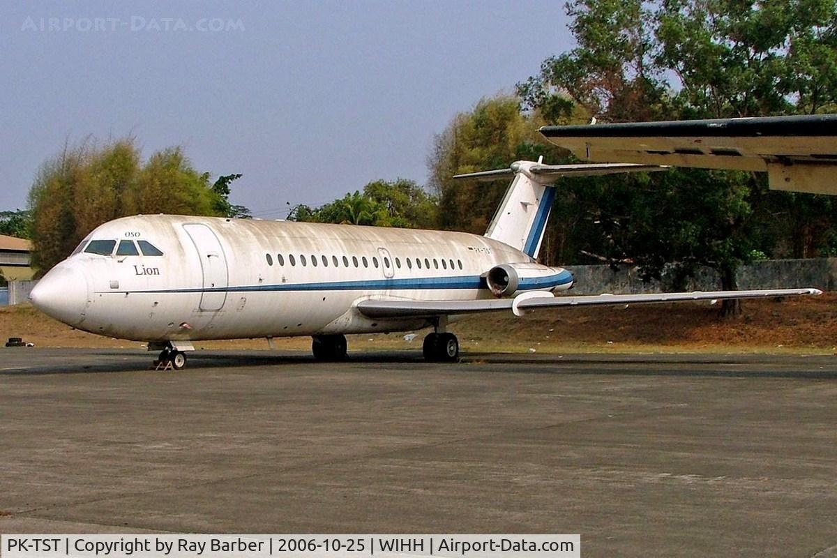 PK-TST, 1967 BAC 111-423ET One-Eleven C/N BAC.118, BAC 1-11 423ET One-Eleven [118] (Indonesia Air Transport) Jakarta-Halim~PK 25/10/2006