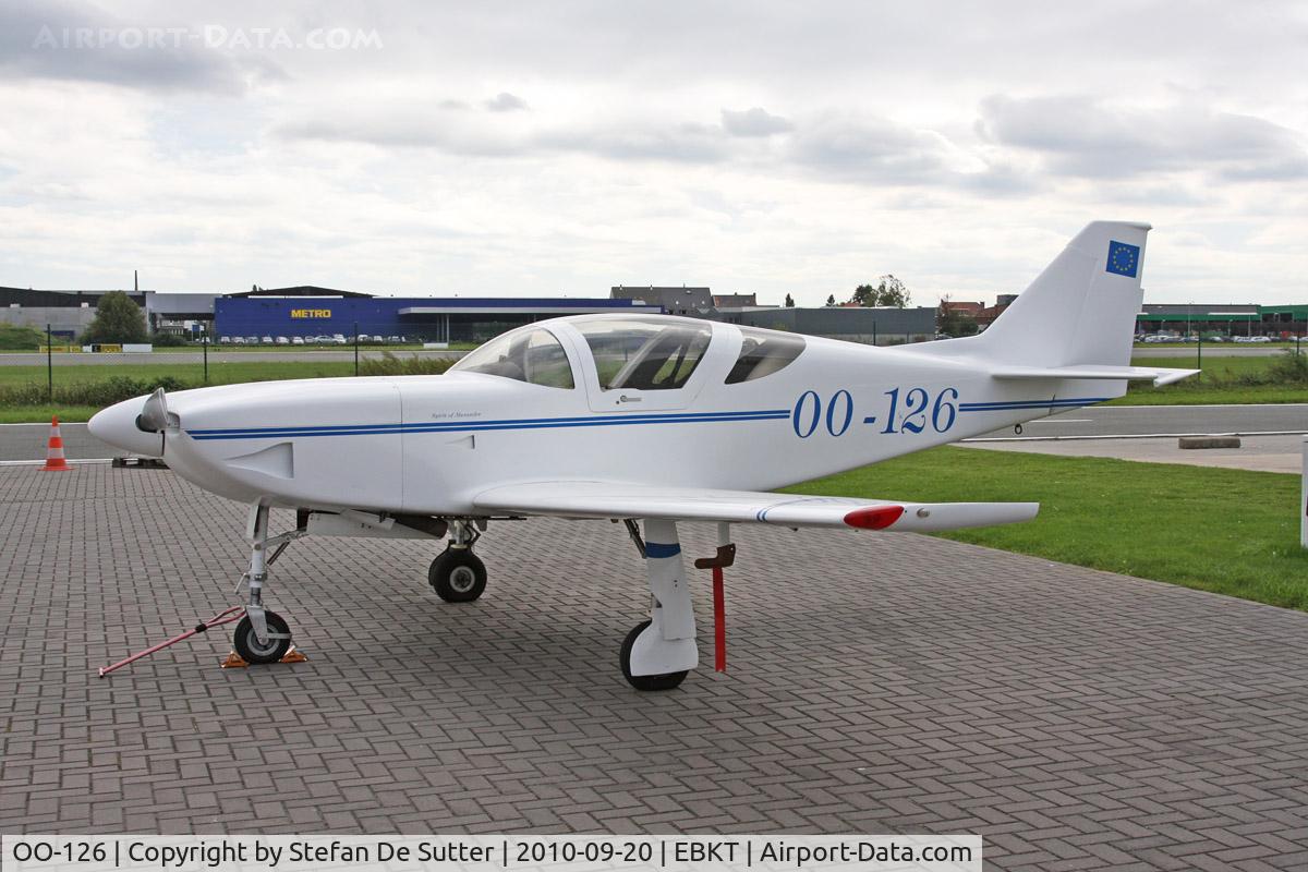 OO-126, Stoddard-Hamilton Glasair III RG C/N 3143, Parked at Gill Aviation.