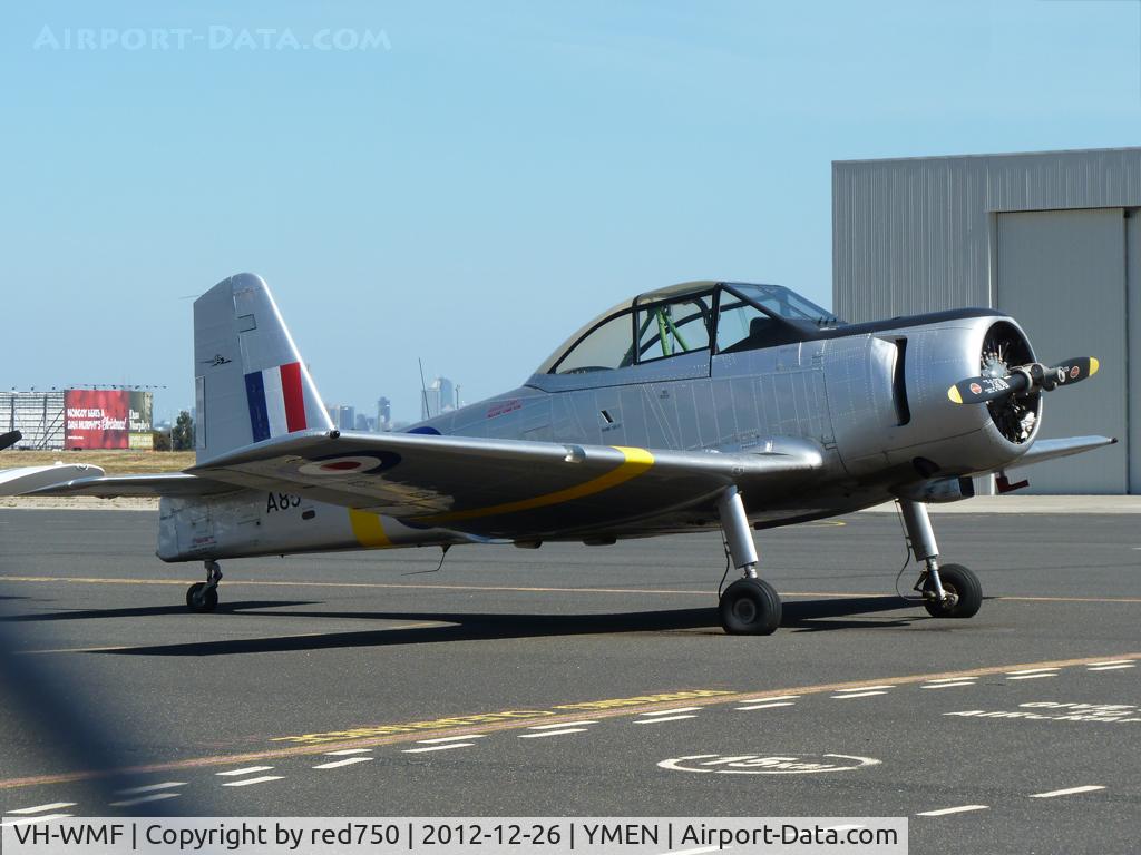 VH-WMF, 1956 Commonwealth CA-25 Winjeel C/N CA25-20, VH-WMF parked at its home base of Essendon
