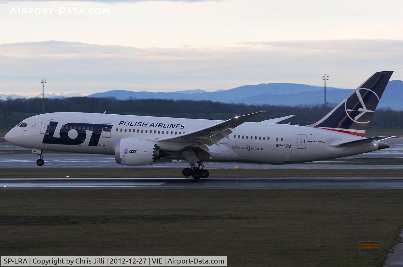 SP-LRA, 2012 Boeing 787-8 Dreamliner C/N 35938, LOT Polish Airlines