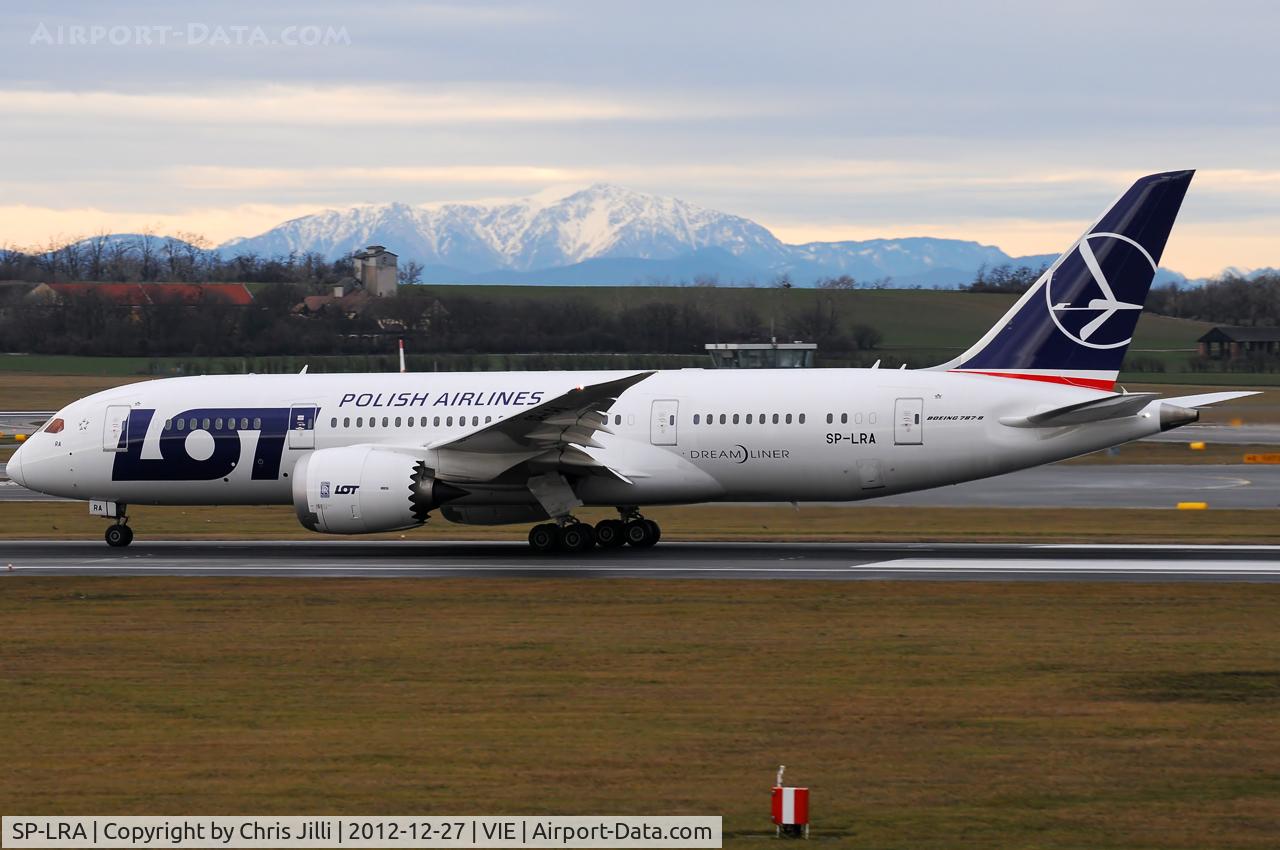 SP-LRA, 2012 Boeing 787-8 Dreamliner C/N 35938, LOT Polish Airlines