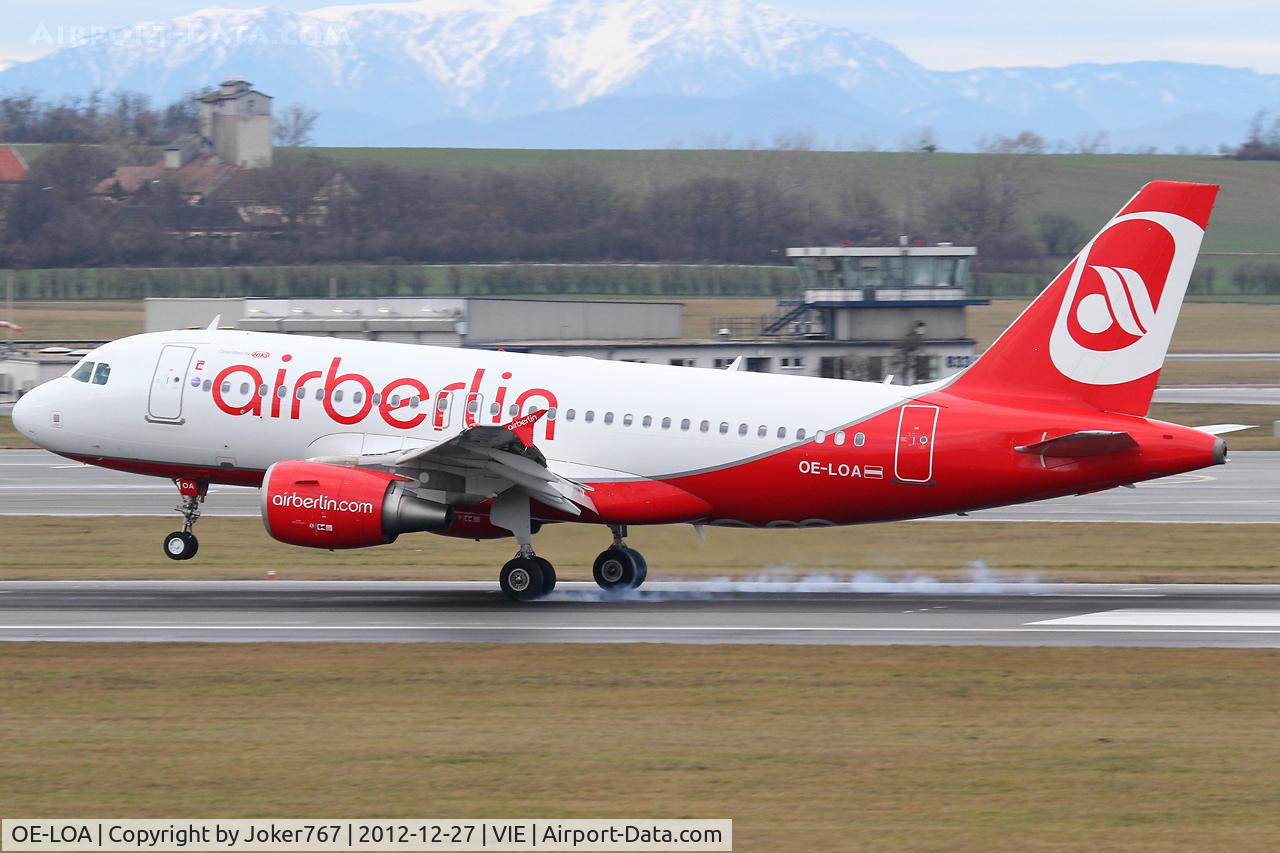 OE-LOA, 2008 Airbus A319-112 C/N 3661, Air Berlin (NIKI)