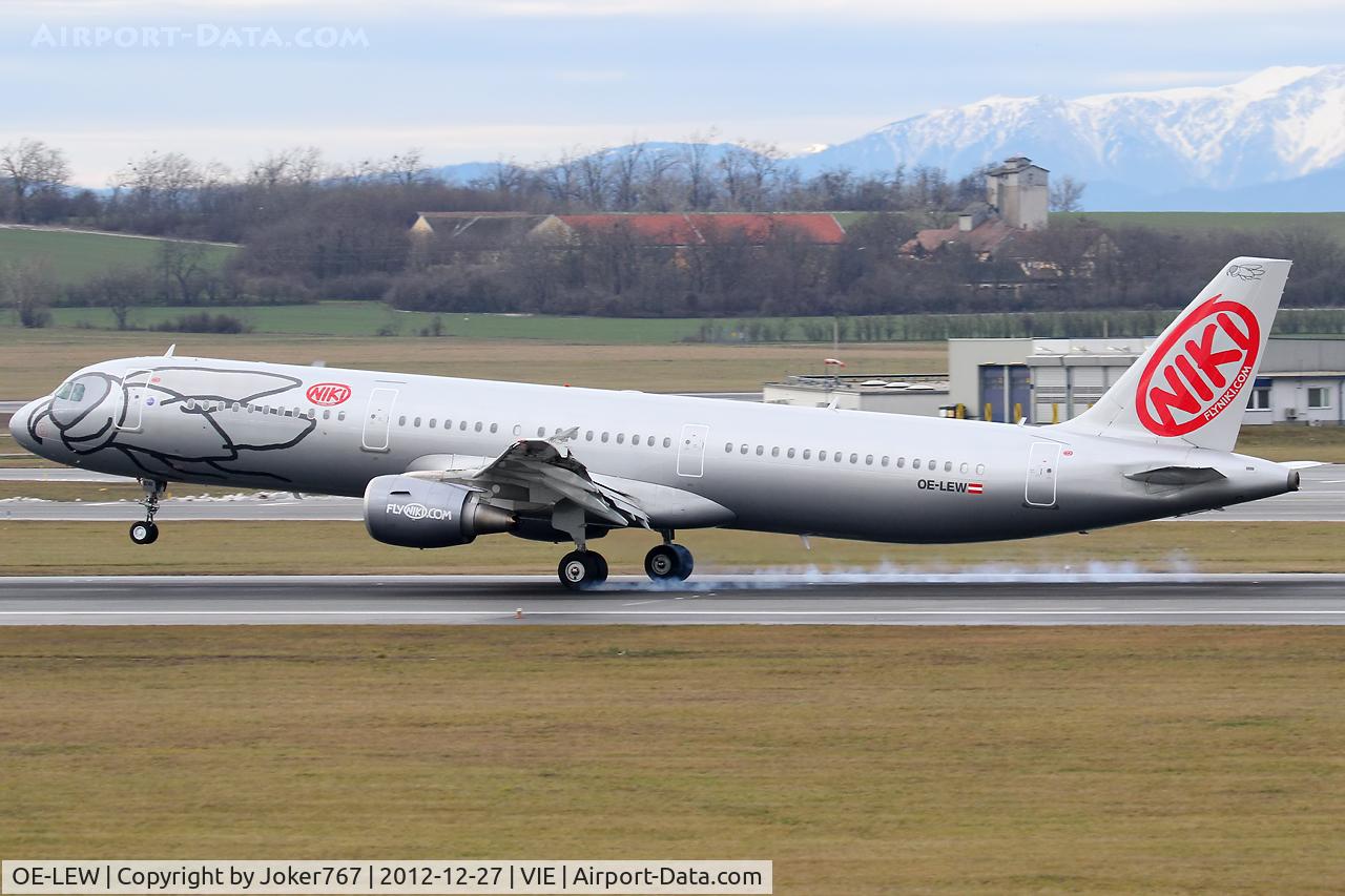 OE-LEW, 2011 Airbus A321-211 C/N 4611, NIKI