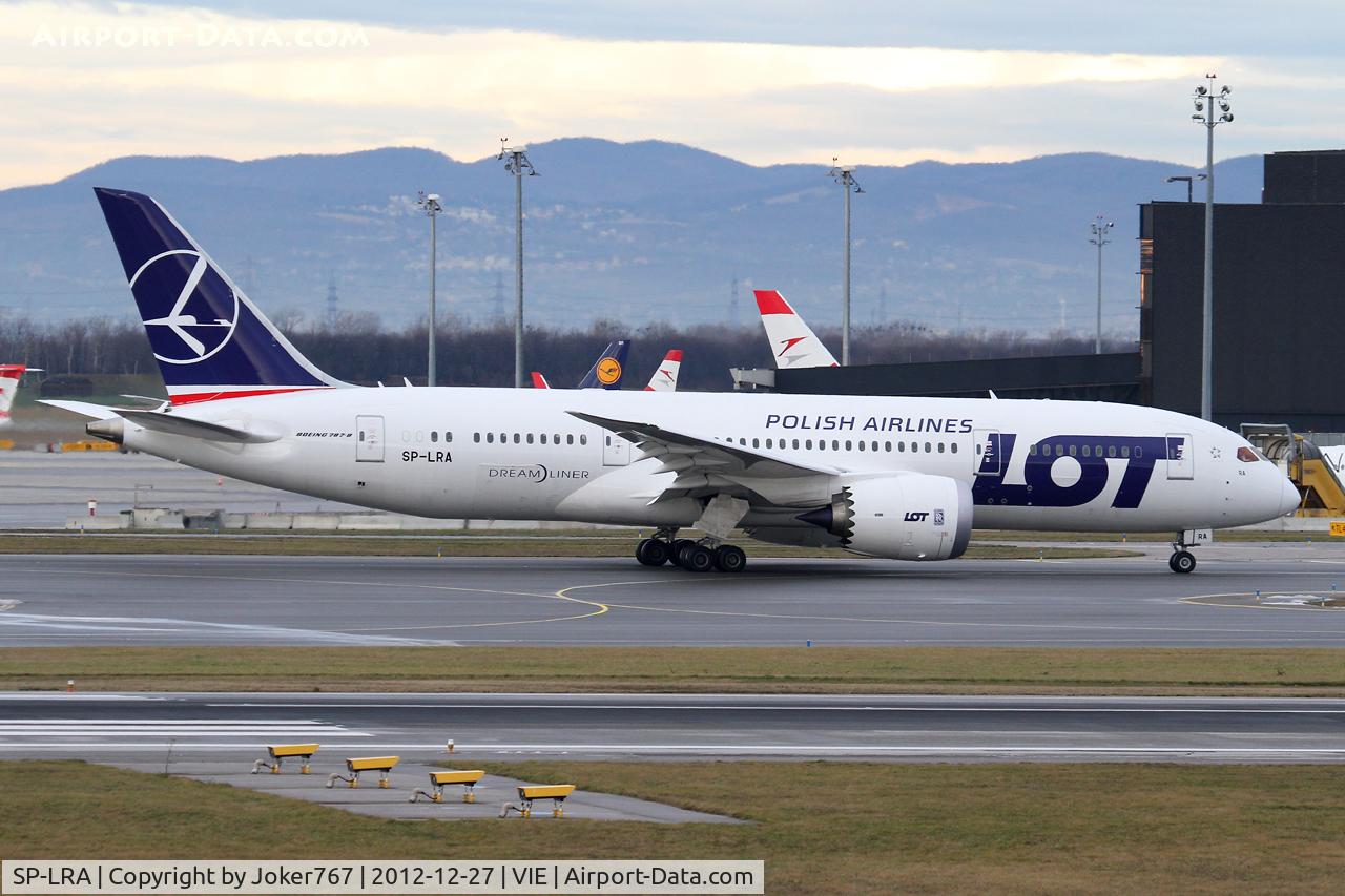 SP-LRA, 2012 Boeing 787-8 Dreamliner C/N 35938, LOT - Polish Airlines