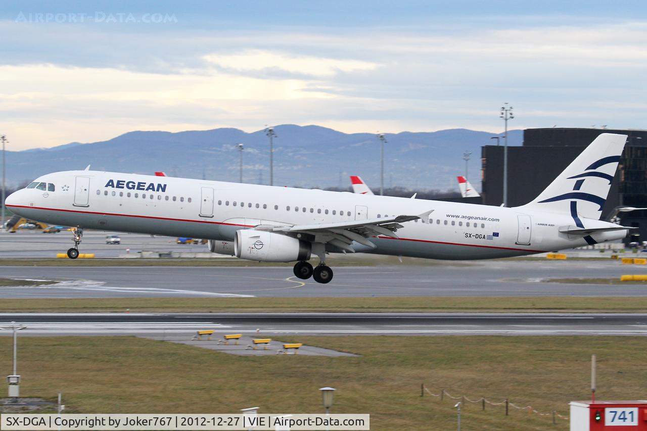 SX-DGA, 2009 Airbus A321-231 C/N 3878, Aegean Airlines