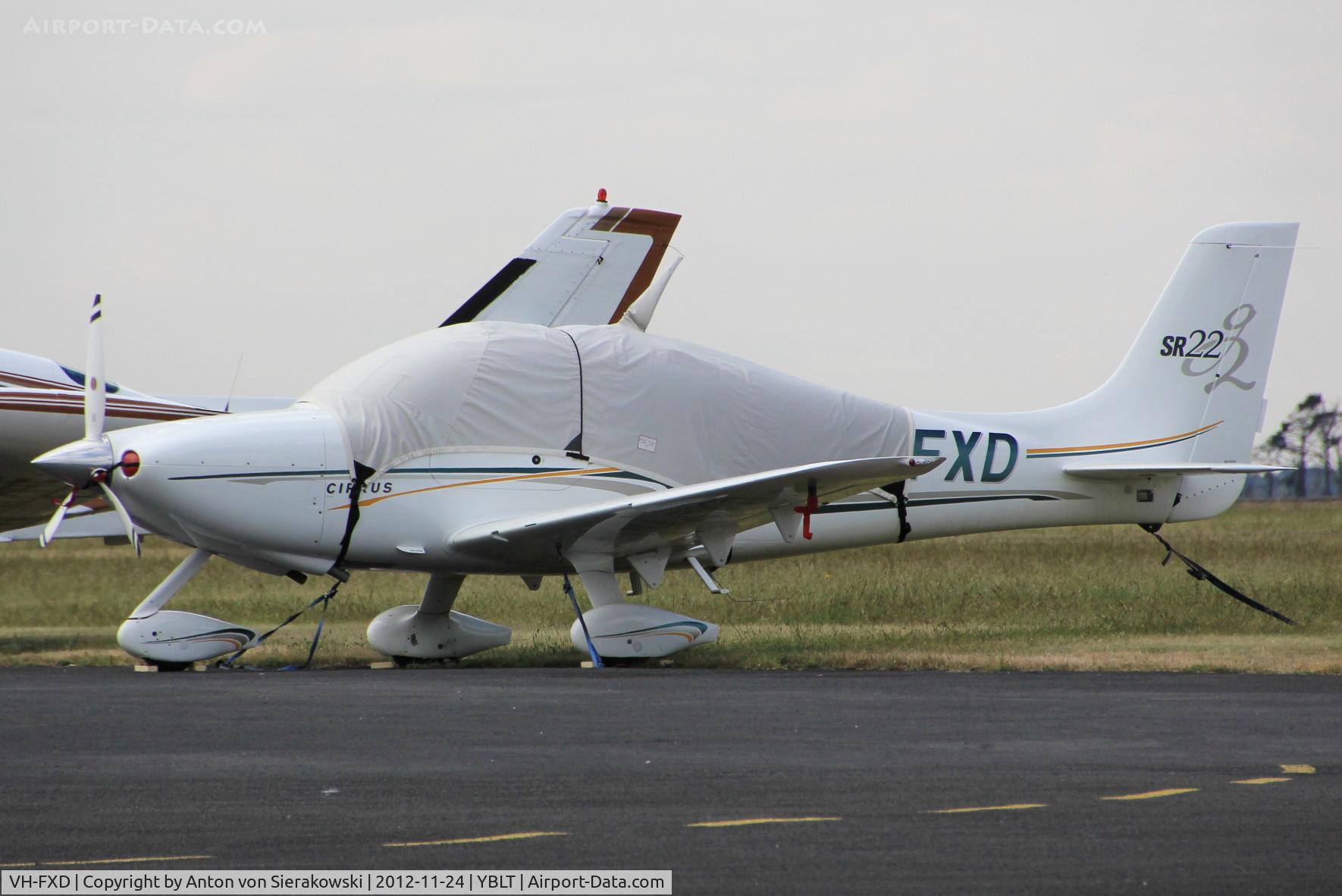 VH-FXD, 2005 Cirrus SR22 G2 C/N 1305, VH-FXD @ YBLT