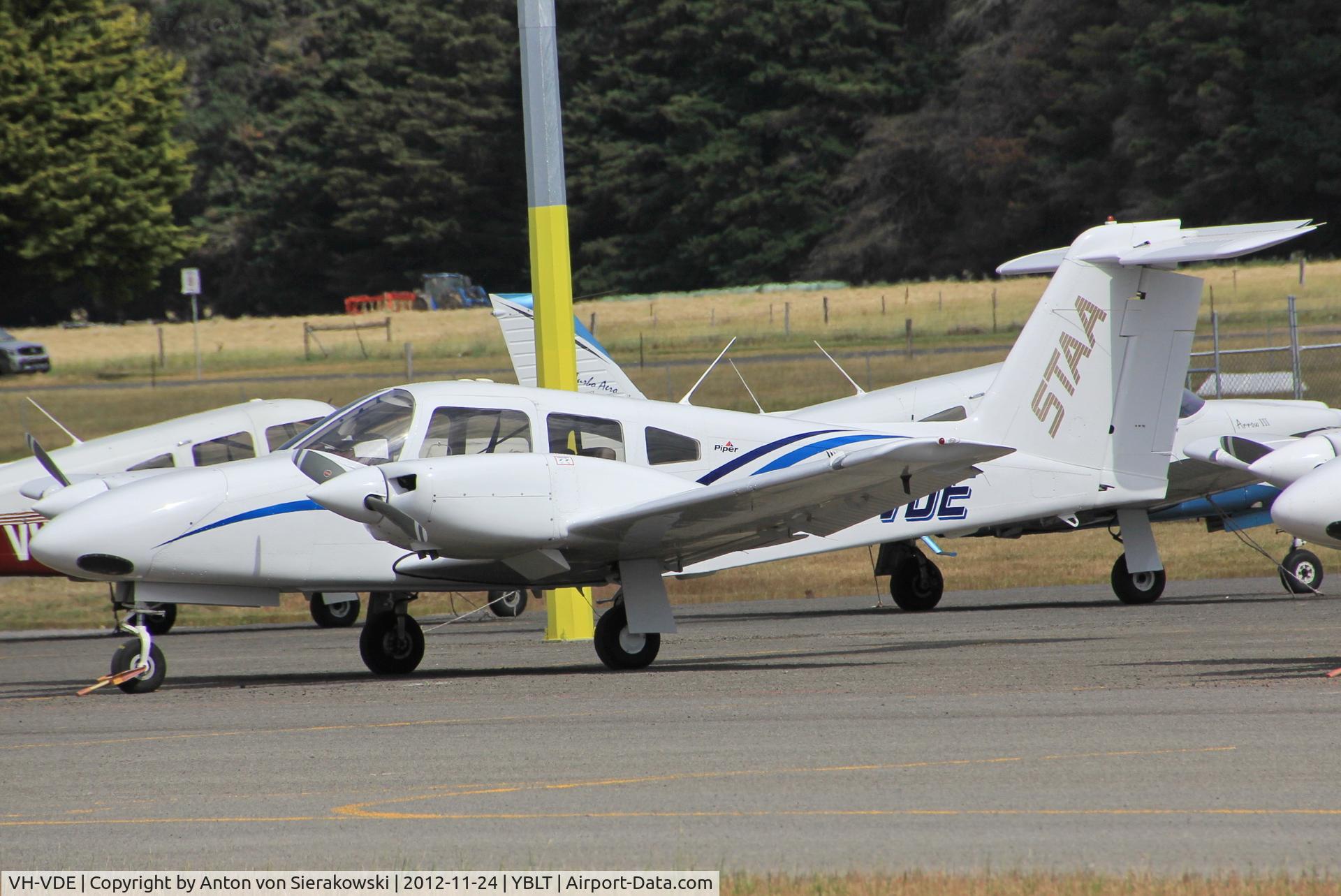 VH-VDE, 2011 Piper PA-44-180 Seminole Seminole C/N 4496293, VH-VDE @ YBLT