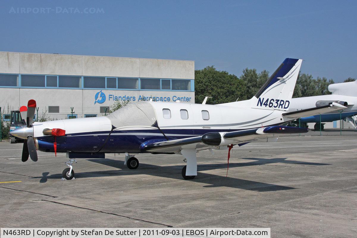 N463RD, 2008 Socata TBM-700 C/N 463, Apron 3.