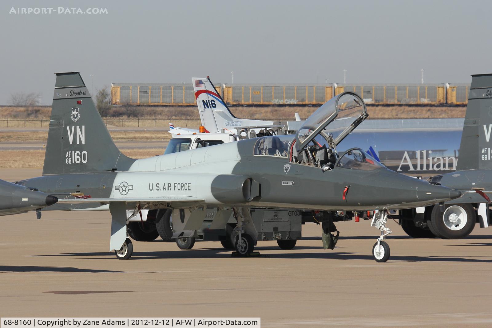 68-8160, Northrop T-38A Talon C/N T.6165, At Alliance Airport - Fort Worth, TX