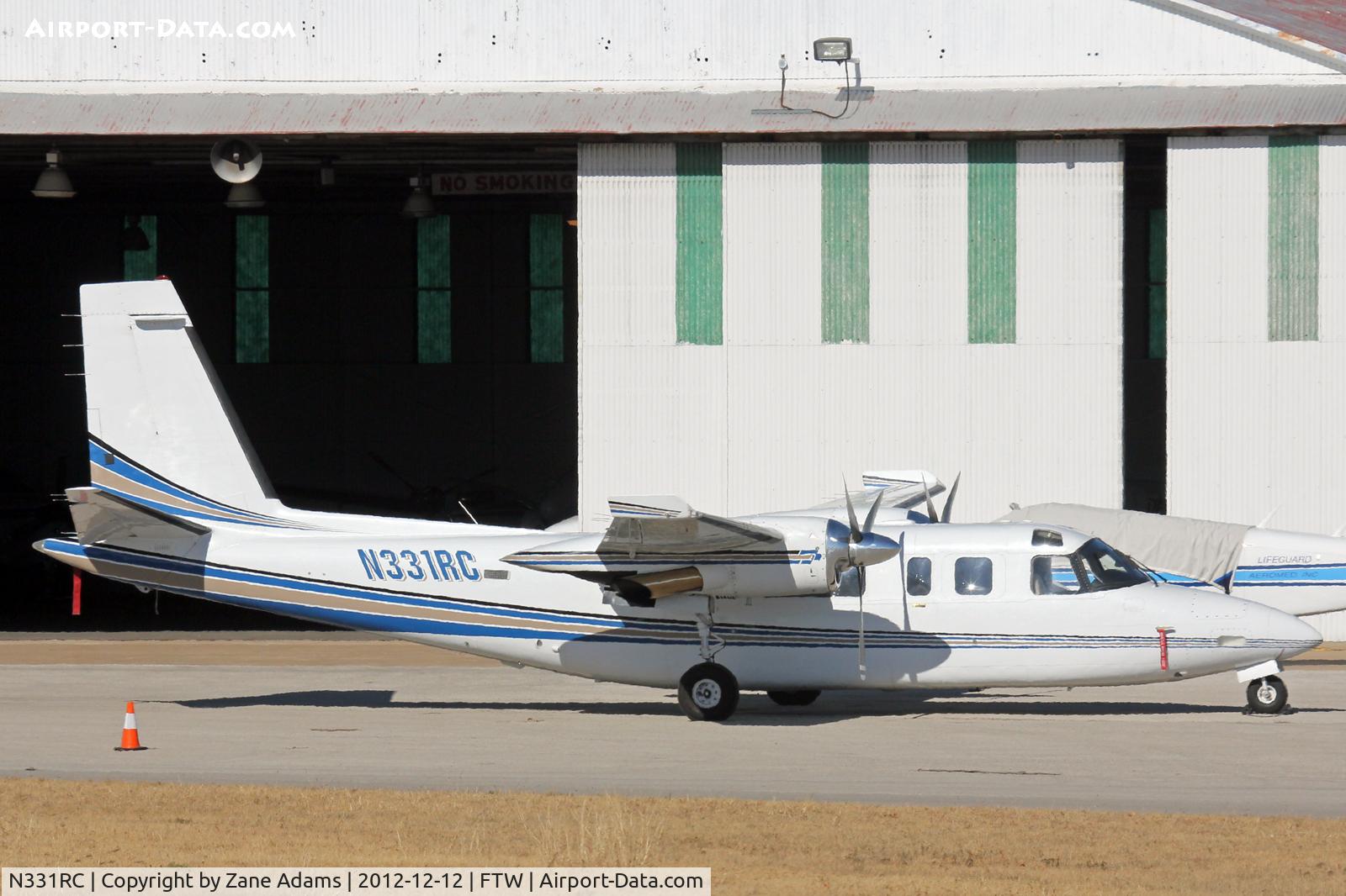N331RC, 1973 Aero Commander 690A Turbo Commander C/N 11137, At Meacham Field - Fort Worth, TX