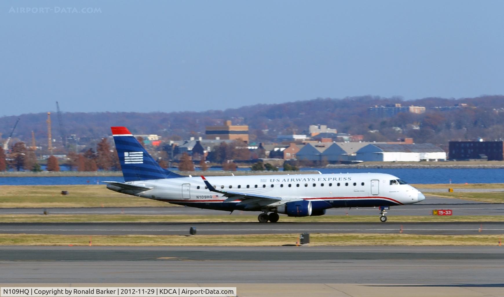 N109HQ, 2007 Embraer 175LR (ERJ-170-200LR) C/N 17000168, DCA VA