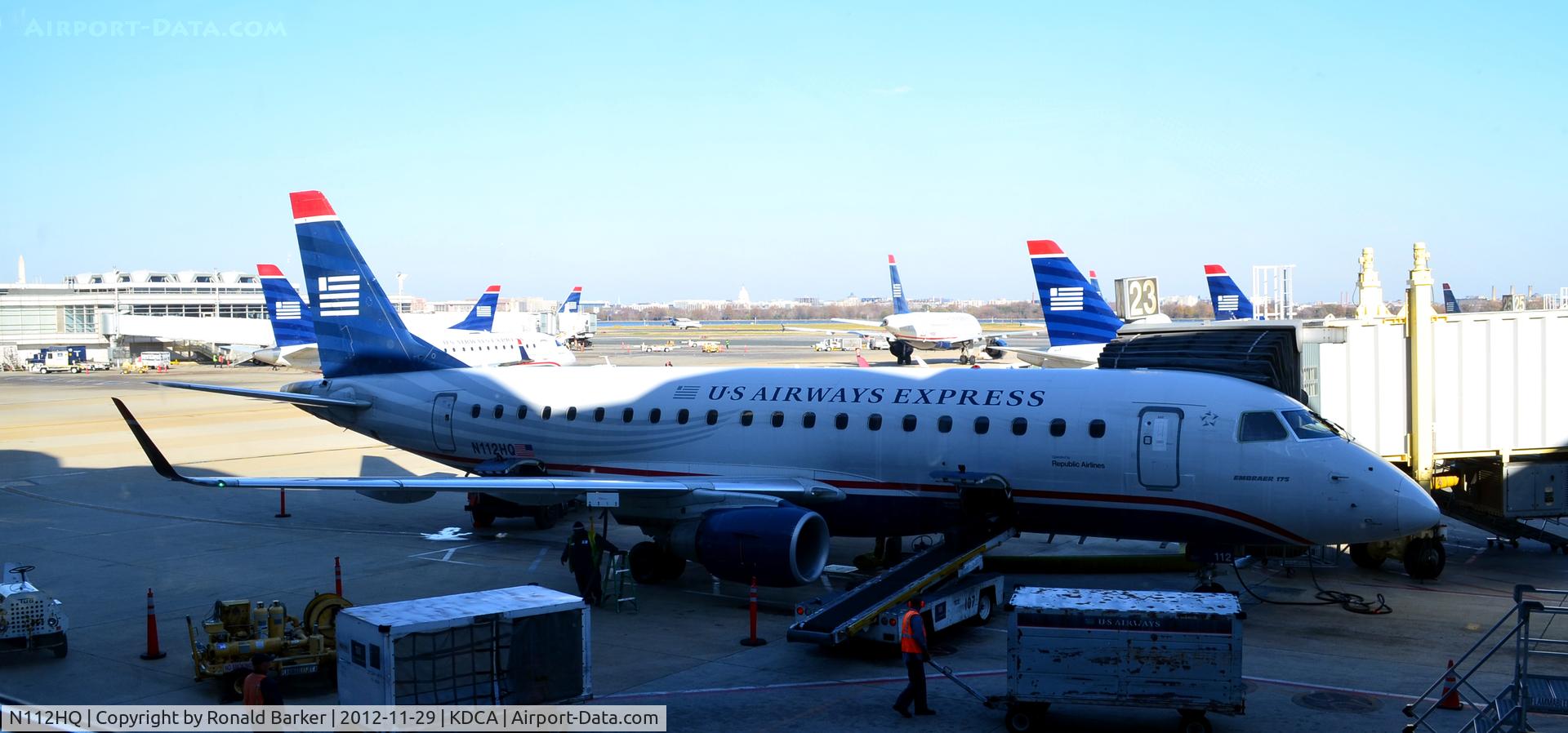 N112HQ, 2007 Embraer 175LR (ERJ-170-200LR) C/N 17000174, DCA VA
