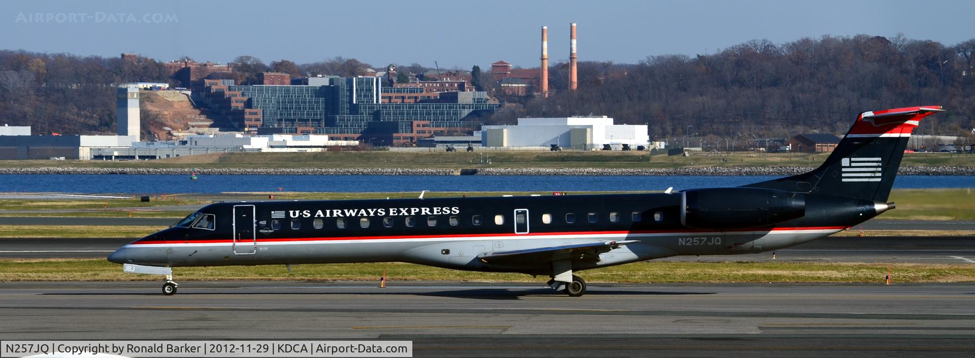 N257JQ, 2004 Embraer ERJ-145LR (EMB-145LR) C/N 14500812, Taxi DCA