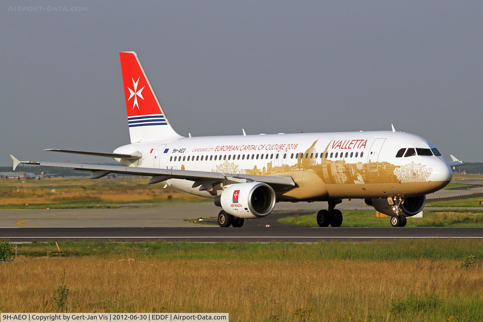 9H-AEO, 2006 Airbus A320-214 C/N 2768, Very nice colors indeed!