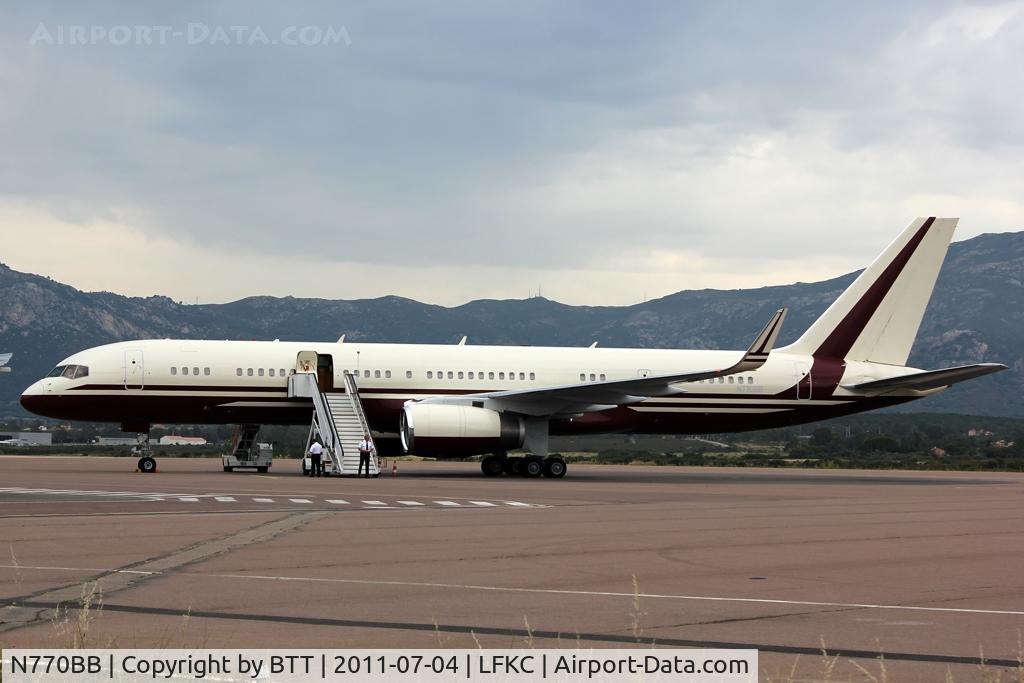 N770BB, 1991 Boeing 757-2J4 C/N 25220, Rare visitor