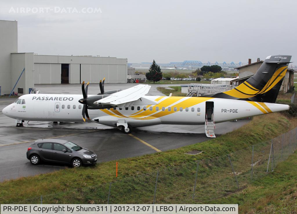 PR-PDE, 1998 ATR 72-212A C/N 565, Ready for delivery...