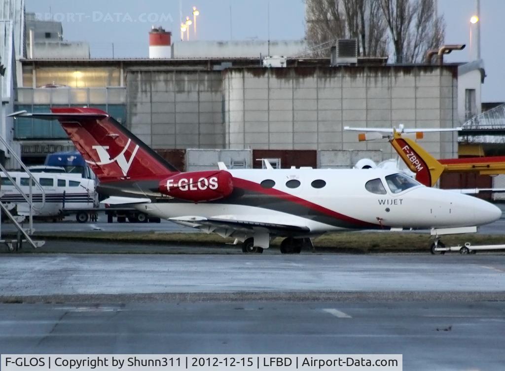 F-GLOS, 2009 Cessna 510 Citation Mustang Citation Mustang C/N 510-0169, Parked at the General Aviation area...