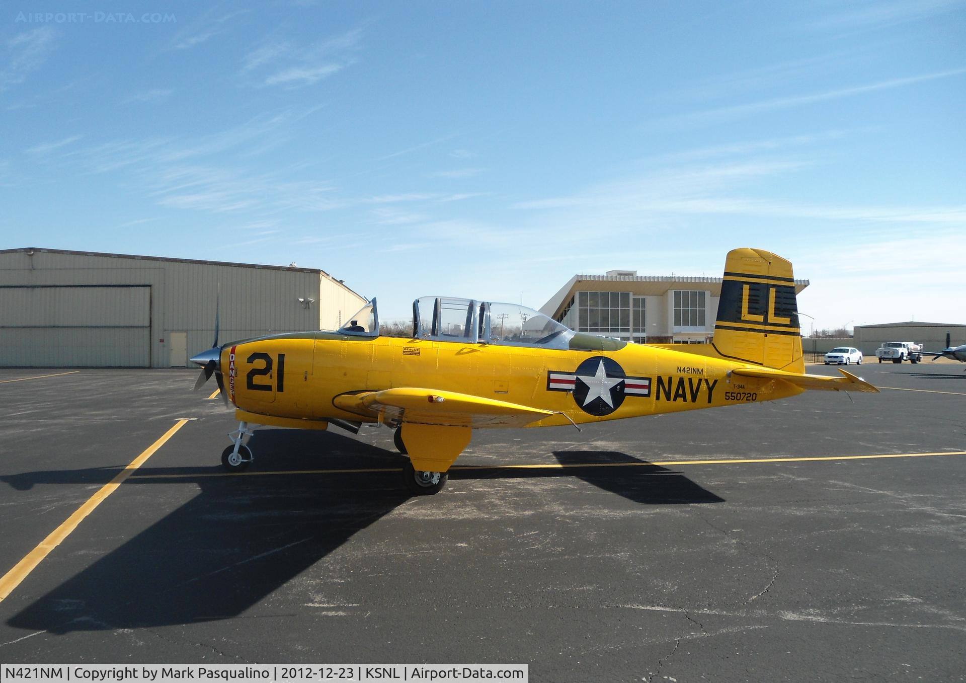N421NM, 1961 Beech A45 C/N G-720, Beech T-34A