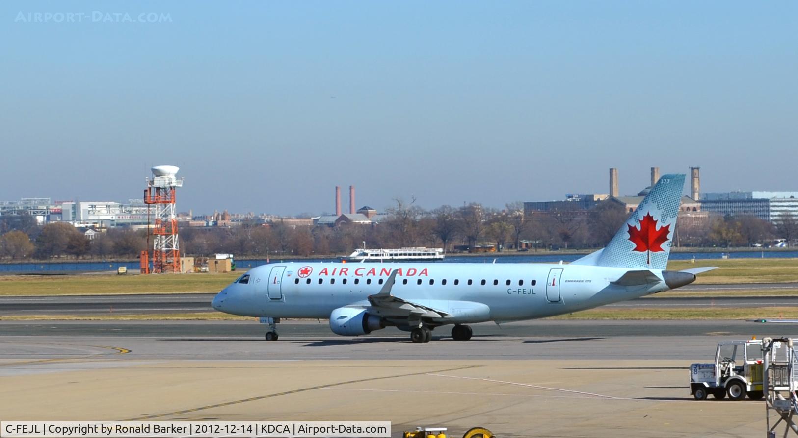 C-FEJL, 2005 Embraer 175SU (ERJ-170-200SU) C/N 17000095, Taxi DCA